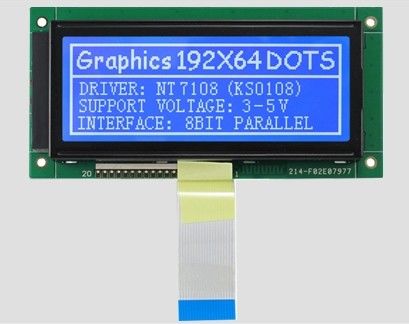 Charaktergraphische LCD-Anzeigemodule 192*64 130mm*65mm 5v/3.3v Punktmatrix-Anzeigemodule