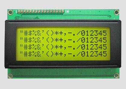 Zeichen LCD 20 Zeichen * 4 Zeilen Anzeigemodule Gelb Grün Hintergrundlicht Parallelport 5v