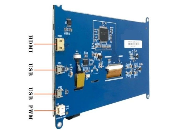 7 Zoll HDMI-Schnittstelle 1024*600 Kapazitive, Resistive Touch Optional Raspberry Pi OS Ubuntu Windows System